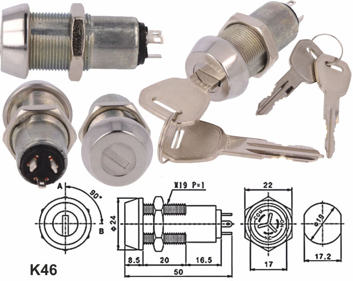 Interruptores con llave K46